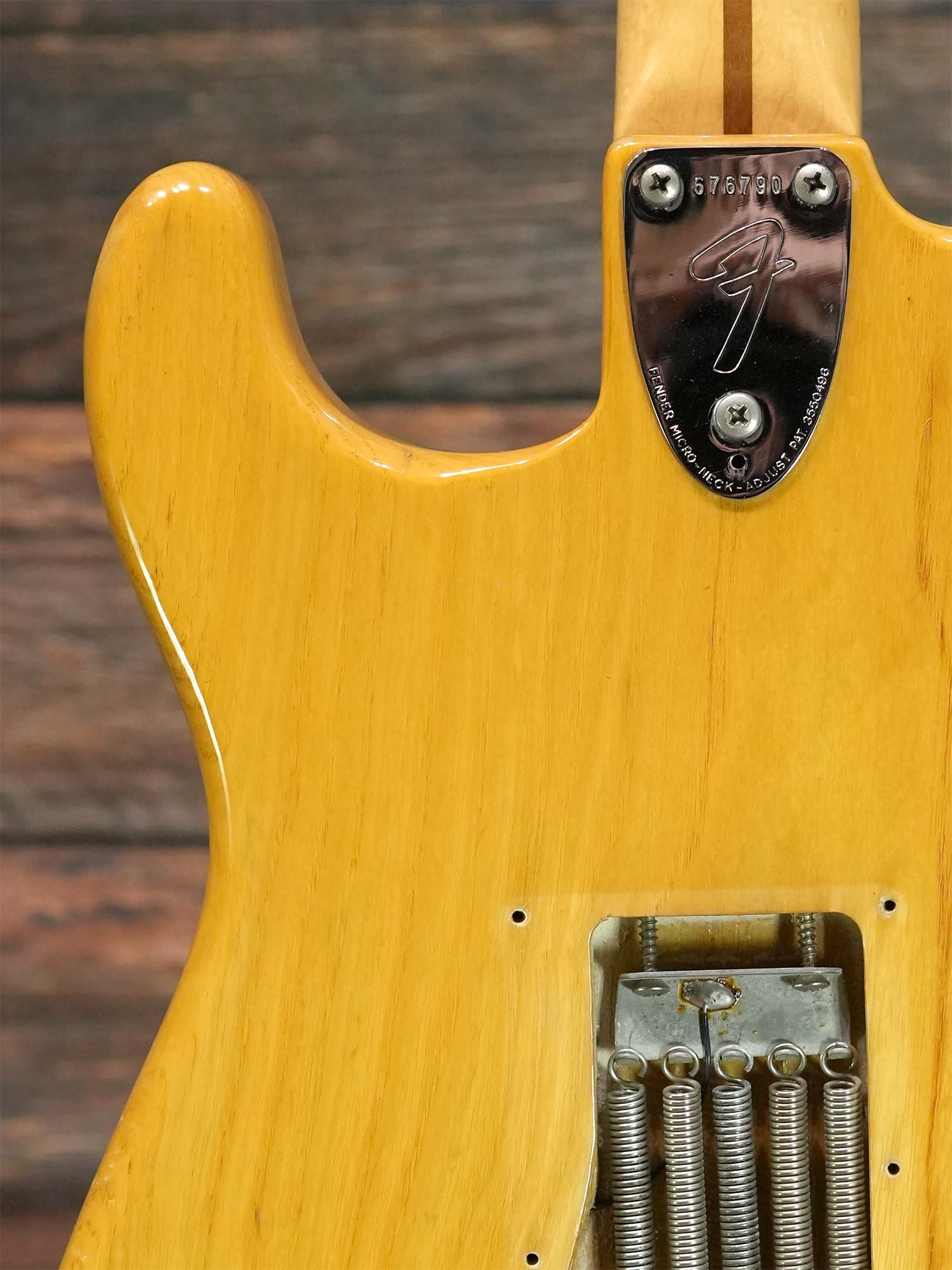 Fender 1976 Stratocaster Natural ”1-Piece Body”